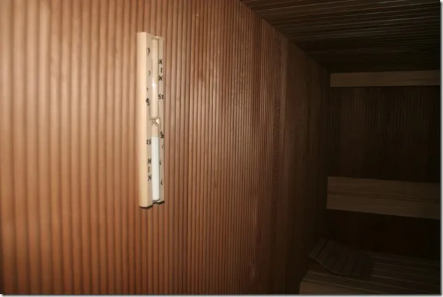 Houten saunacabine